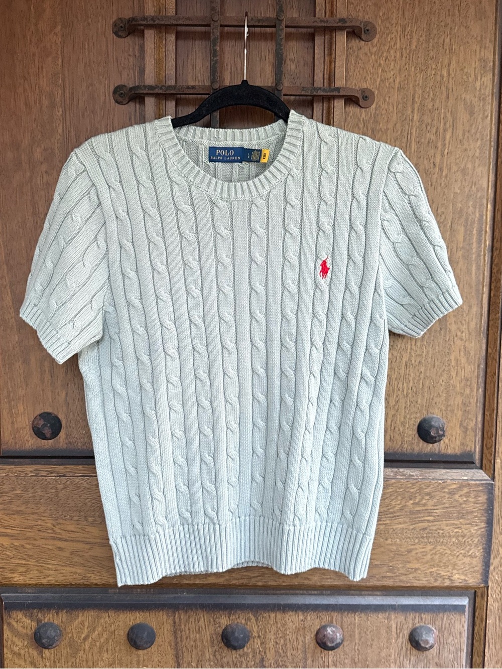 Polo by Ralph Lauren Light Grayish Green/ Sage Crewneck Sweater Size L